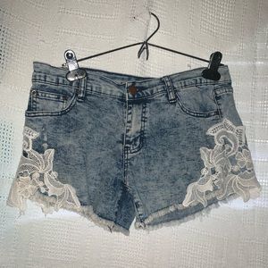 Jean shorts